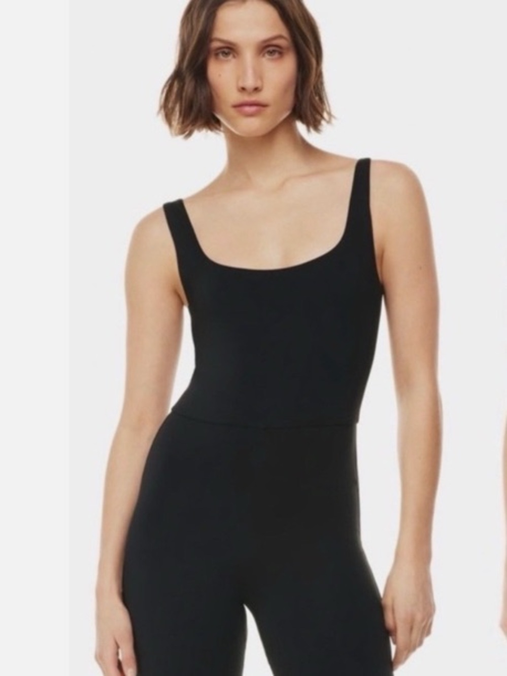 Babaton Black Contour Jumpsuit (shorts)